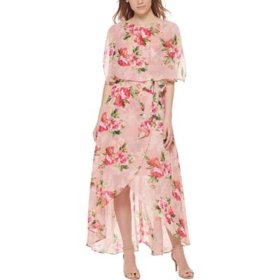

Женское розовое дневное платье макси Jessica Howard Petites  BHFO 5914, Blush