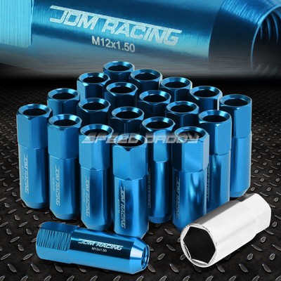 ДЛЯ CORVETTE MALIBU IMPALA ГОЛУБОЙ ОБОД 20X60 ММ С АНОДИРОВАННЫМ КОЛЕСНЫМ НАКОНЕЧНИКОМ + ПЕРЕХОДНОЙ КЛЮЧ