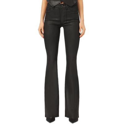 DL1961 Womens High Rise Boot Cut Coated Bootcut Jeans BHFO 0746