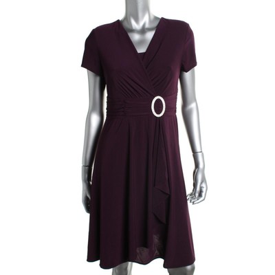Женское коктейльное платье из матового джерси R&M Richards Petites 12P BHFO 3873