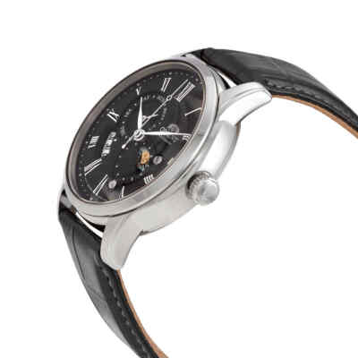 Pre-owned Orient Sun And Moon Automatic Black Dial Men's Watch Ra-ak0010b10b