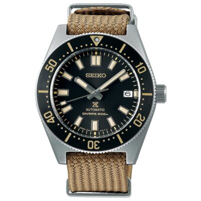 Pre-owned Seiko Prospex Sbdc141 1st Diver's Mechanical Automatic Men's Watch Nylon