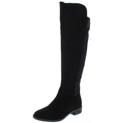 

Черные женские сапоги до колена Rebel by Zigi Onya, размер 6, средний (B,M) BHFO 4902, Черный