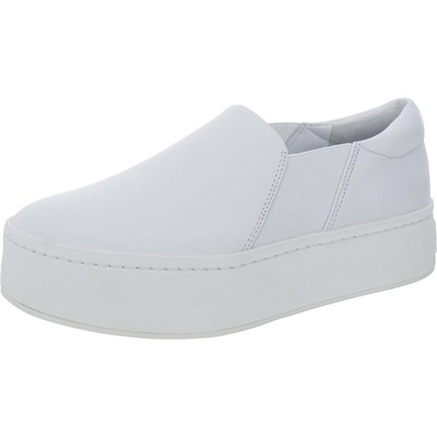 Повседневная обувь из кожи цвета слоновой кости Vince Womens Warren 9 Medium (B,M) BHFO 9338