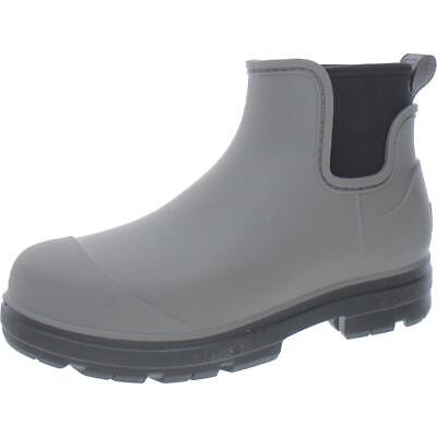 Ugg Womens Droplet Pull On Outdoors Lug Sole Rain Boots Shoes BHFO 4728