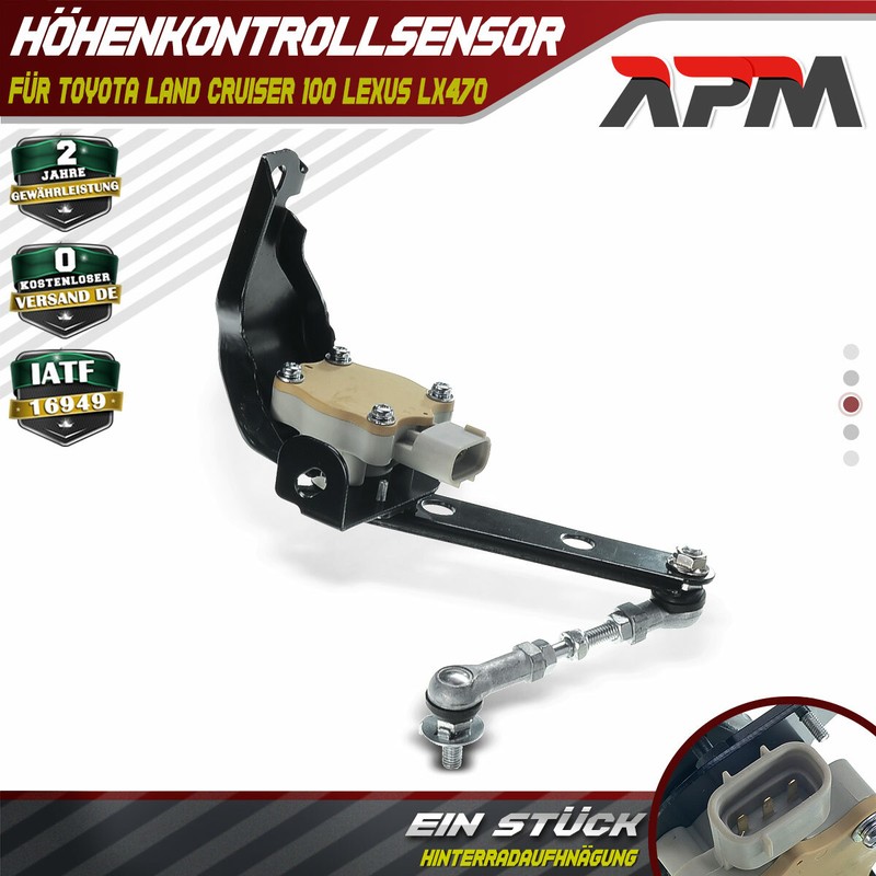 HÃ¶Hensensor HÃ¶Henstandssensor Hinten FÃ¼R Toyota Land Cruiser 100 Lexus Lx470