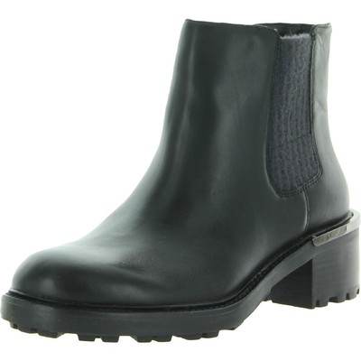 Женские ботинки челси Vince Camuto Kelivena черного цвета шириной 7,5 см (C, D, W) BHFO 2784