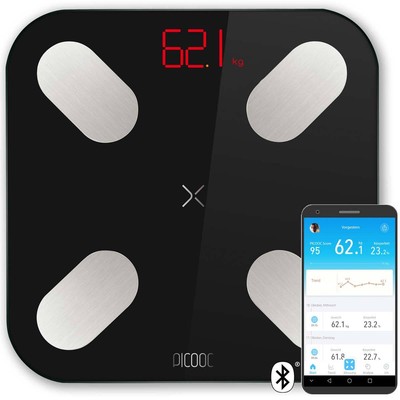 Körperfettwaage PICOOC Mini Bluetooth künstliche Intelligenz App iOS Android