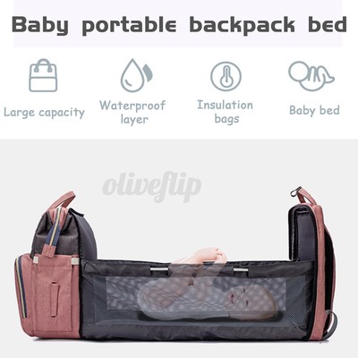EU Wasserdichte Mutterschaft Tasche Baby Windel Wickelrucksack Mummy Rucksack
