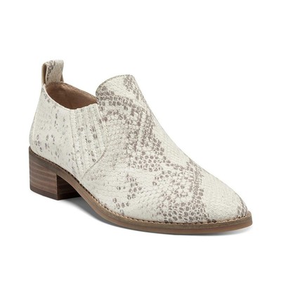 

Женские кожаные слипоны Lucky Brand Lenci Bootie Shooties BHFO 8169, Stucco lomo, Lenci