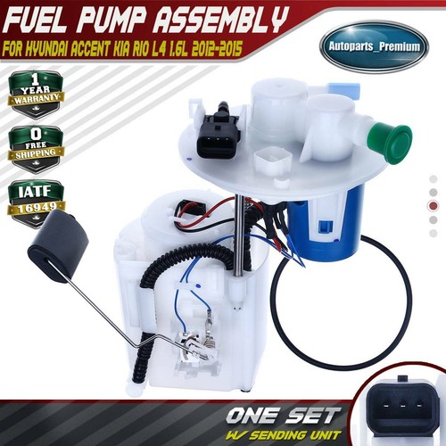 Electric Fuel Pump Assembly w/ Sensor for Hyundai Accent Kia Rio 2012