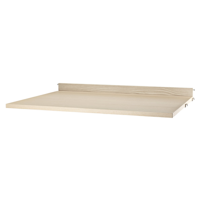 String Arbeitsplatte 78x58 cm Schreibtisch Esche Holz Platte Designer sFOTOS