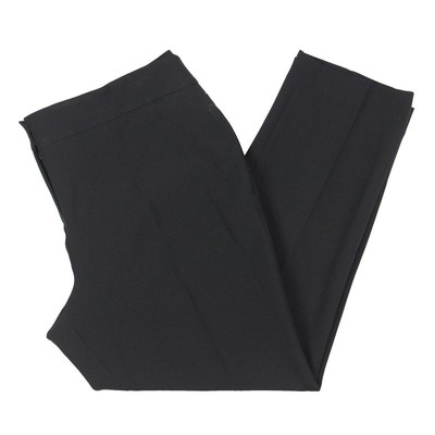 

Женские черные вязаные прямые классические брюки Le Suit Petites BHFO 7399, Черный