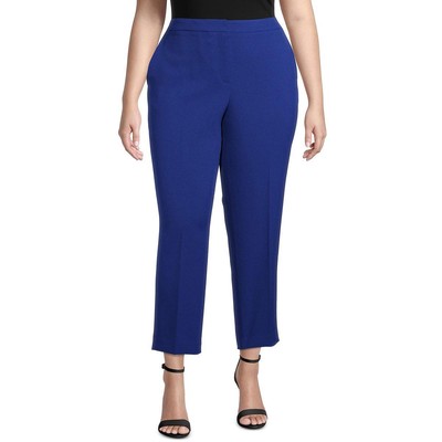 

Женские однотонные прямые брюки до щиколотки Kasper Plus BHFO 9322, 10784966