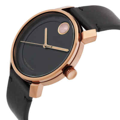 Pre-owned Movado Bold Access Quartz Black Dial Men's Watch 3600945