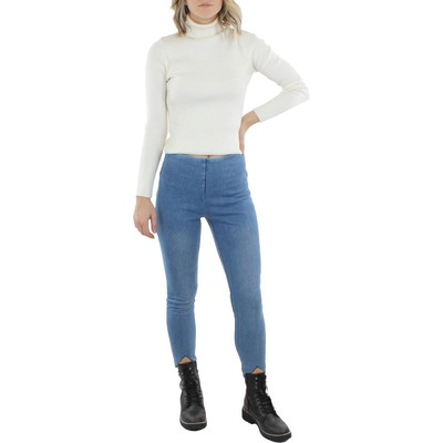 

Женские синие джинсы скинни Sanctuary Denim без застежки на щиколотке с вырезами  BHFO 8319, Синий