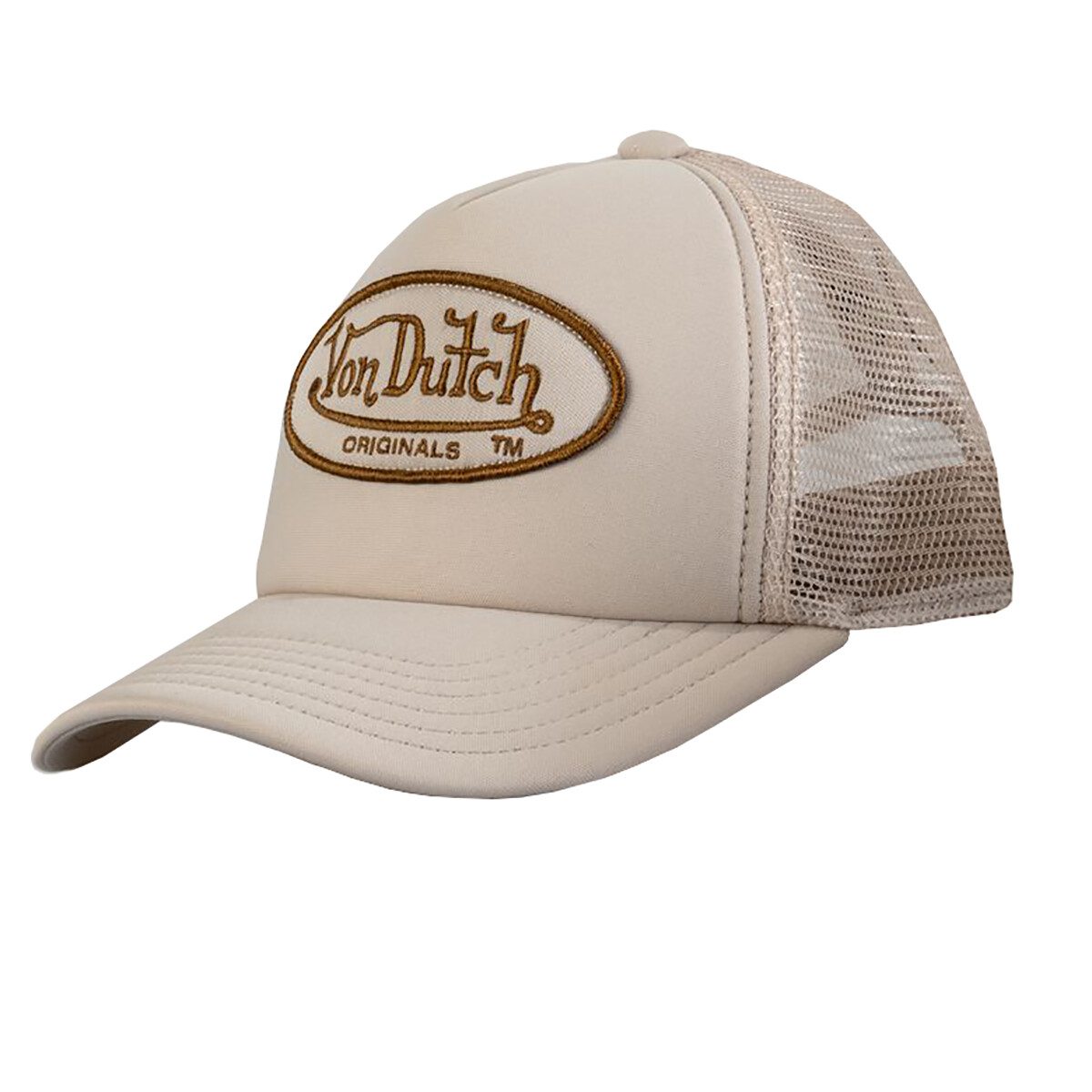 Von Dutch Originals Trucker Cap Tampa beige/beige