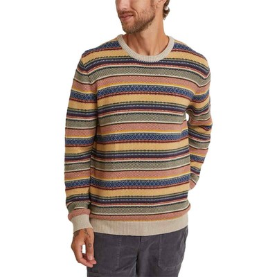 

Жаккардовый свитер Marine Layer Palomarin — мужской, в несколько полосок, Multi stripe