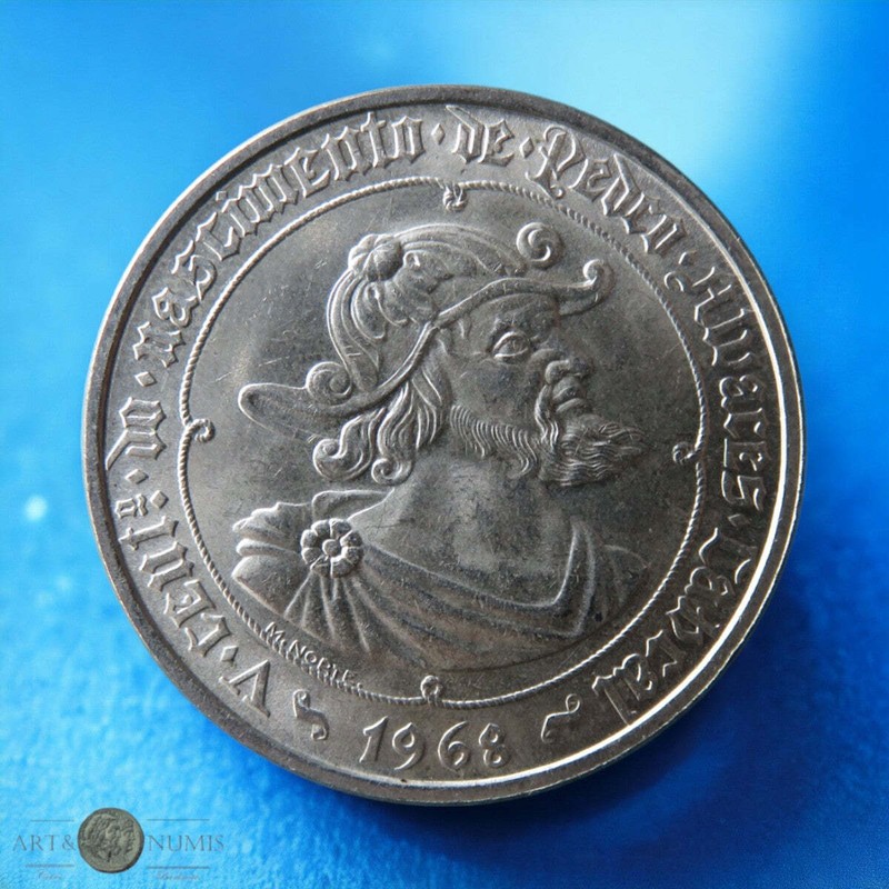 Portugal - 50 Escudos 1968 Pedro Alvares Cabral Km.593