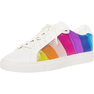 

Женские кроссовки Kurt Geiger Lane Stripe White Fashion 9.5 Medium (B,M) BHFO 9164, Multi/other