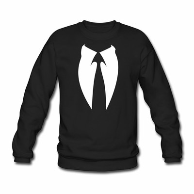 Anonymous Anzug Krawatte Unisex Pullover