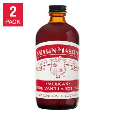 Nielsen Massey Mexican Pure Vanilla Extract, 2-pack (8 oz. each)