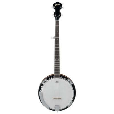 Ibanez B50 5-струнный банджо, обвязка резонатора цвета слоновой кости