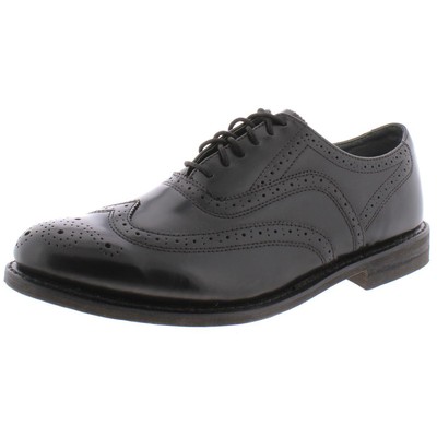 Мужские черные оксфорды Executive Imperials Wingtip шириной 13 (E) BHFO 5311