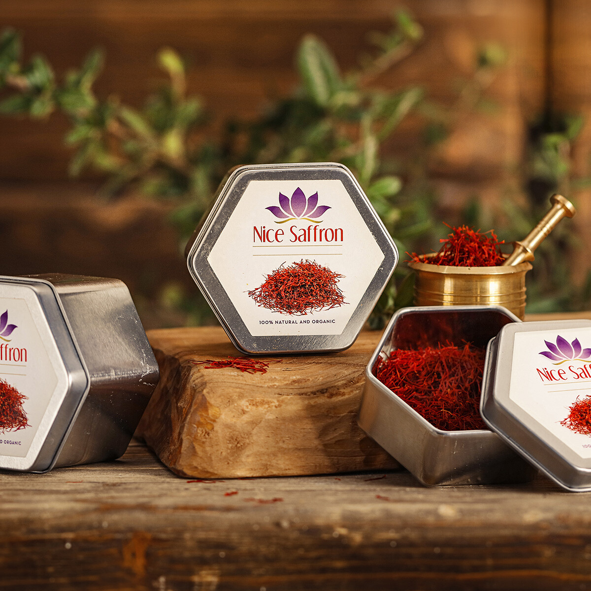 Nice Saffron, Premium Real Saffron Threads Deep Red Saffron Spice