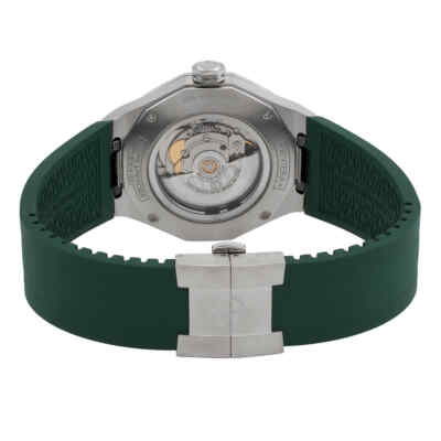 Pre-owned Baume & Mercier Baume Et Mercier Riviera Automatic Green Dial Men's Watch Moa10618