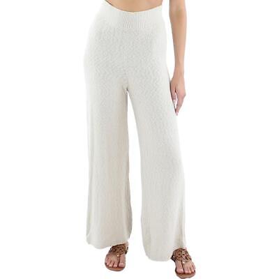 

Женский бежевый свитер без застежек Free People, удобные широкие брюки  BHFO 1584