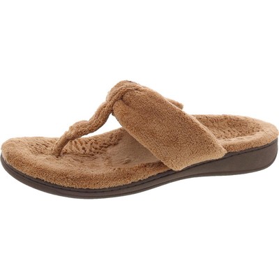 Vionic Womens Mellow Tan Cozy Slide Sandals Shoes 11 Medium (B,M) BHFO 9178