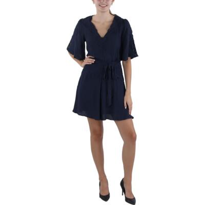 Женское короткое мини-платье с вышивкой Reiss BHFO 5894
