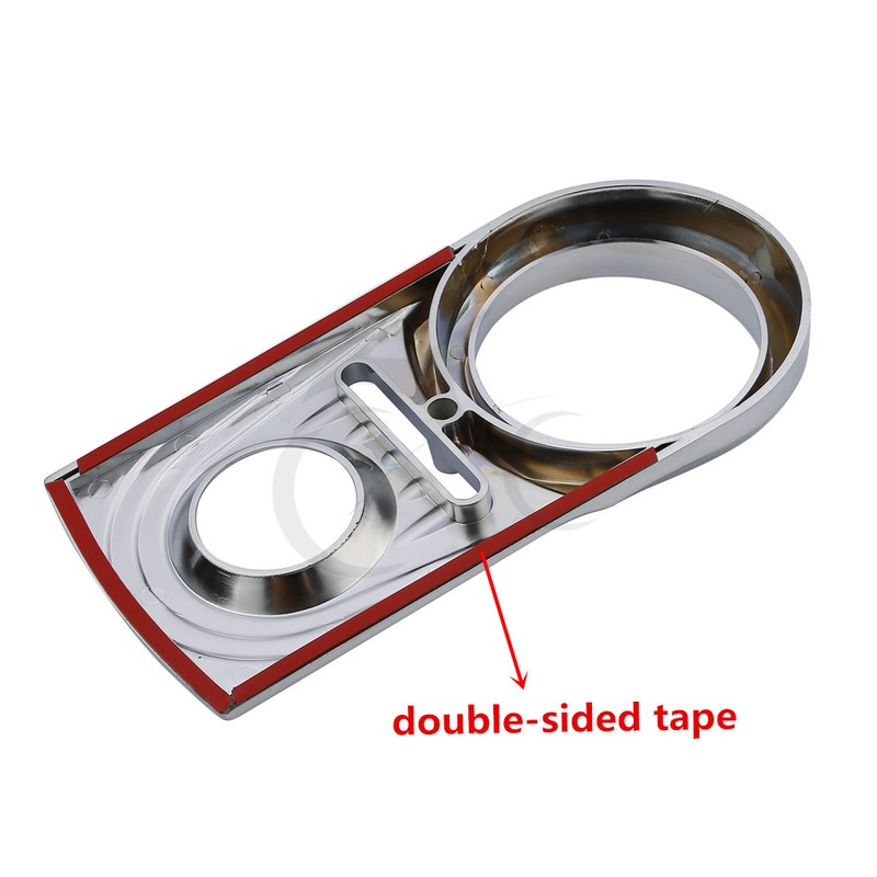 Chrome Dash Panel Insert Cover Trim For Harley Softail Fatboy Dyna 1993-2017