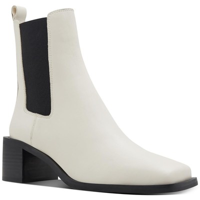 Ботильоны Aldo Womens Foal из ч/б кожи на шнуровке, размер 10, средний (B,M) BHFO 8246