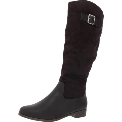 

Женские коричневые сапоги до колена Journee Collection Shoes 9 Medium (B,M) BHFO 6243, Коричневый