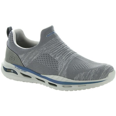 Мужские прогулочные туфли Skechers Arch Fit Orvan-Denison серые 13 Medium (D) BHFO 5020