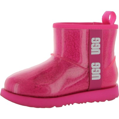 Классические зимние сапоги Ugg Girls Classic Clear Mini II с подкладкой из смесовой шерсти BHFO 4427