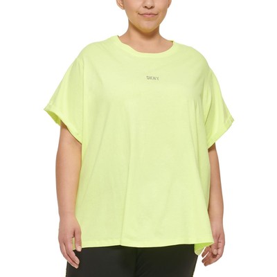 

Женская футболка DKNY Sport, пуловер для фитнеса и тренировок Athletic Plus BHFO 9778, DPPT8521