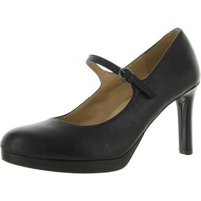 

Женские туфли Naturalizer Talissa Black Mary Jane на каблуке шириной 9,5 (C, D, W) BHFO 9479, Black leather