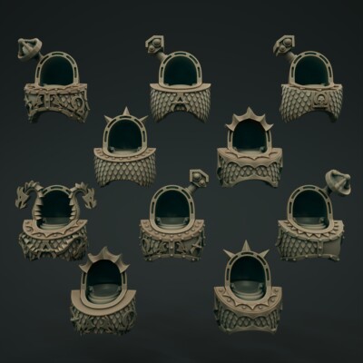 5-10x Alpha Omega Terminator Torsos