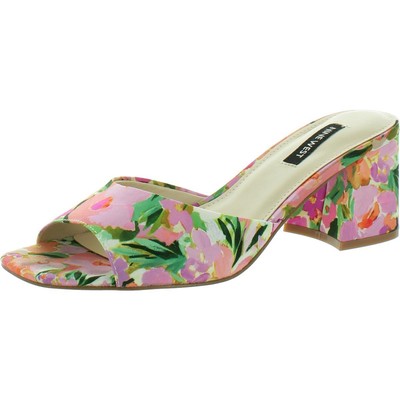 Женские парусиновые туфли-лодочки Nine West Womens Gagen 2 Multi 10 среднего размера (B, M) BHFO 3821