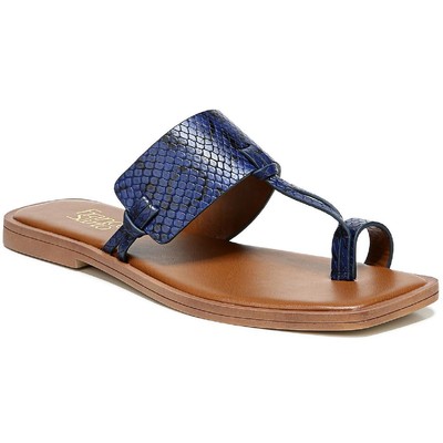 

Franco Sarto Женские сандалии на плоской подошве Milly Navy 6.5 Medium (B,M) BHFO 4849, Cobalt leather, Milly