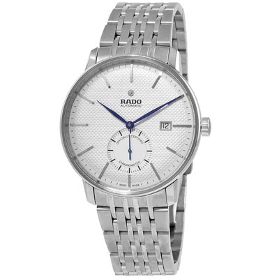 Мужские часы Rado Coupole Classic COSC с автоматическим серебряным циферблатом R22880013