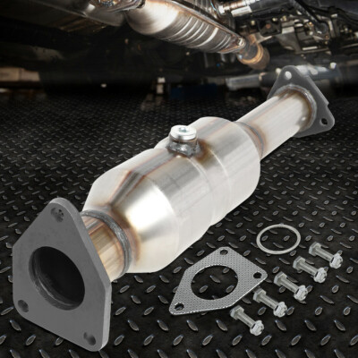 ДЛЯ 98-02 HONDA ACCORD 2.3 НЕРЖАВЕЮЩАЯ СТАЛЬ КАТАЛИТИЧЕСКИЙ ПРЕОБРАЗОВАТЕЛЬ ЗАДНЯЯ ВЫХЛОПНАЯ ТРУБА