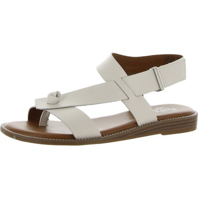 

Женские белые кожаные туфли на плоской подошве Franco Sarto Glenni 6 Medium (B,M) BHFO 4936, Putty leather