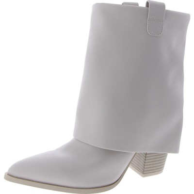 Женские ботинки до середины икры Steve Madden Lark цвета слоновой кости 8.5 Medium (B,M) BHFO 4365