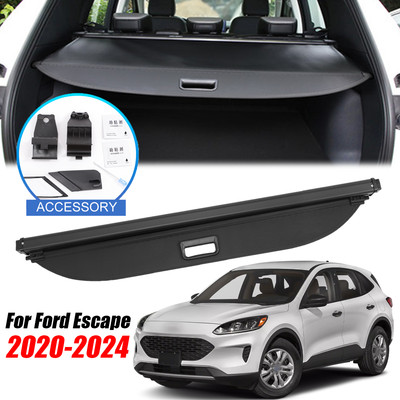 Retractable Trunk Luggage Cargo Cover For Ford Escape 2020-2024