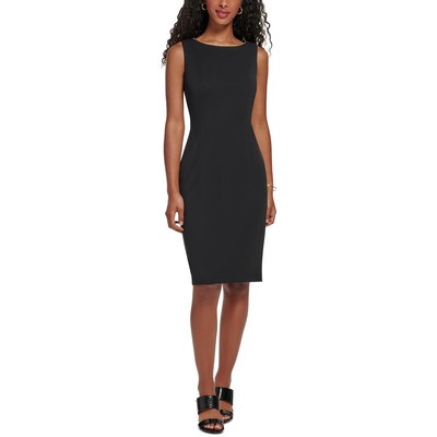 Женское черное платье-футляр Calvin Klein 4 BHFO 8423