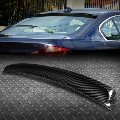 ДЛЯ 10-16 BMW 5-Й СЕРИИ СЕДАН СПОЙЛЕР НА КРЫШЕ ЗАДНЕГО ЛОБОВОГО СТЕКЛА ИЗ УГЛЕРОДНОГО ВОЛОКНА